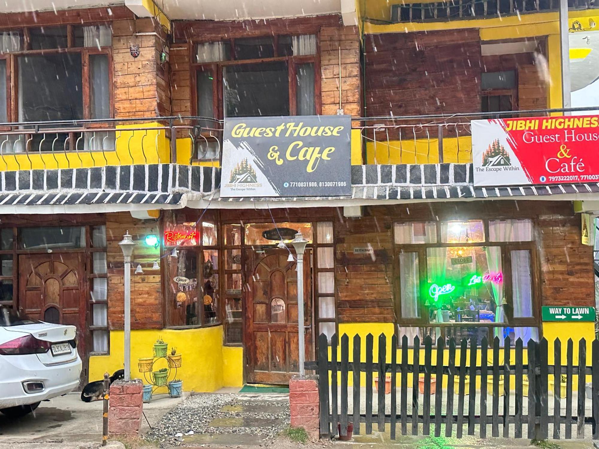 Jibhi Highness River Side Hotel Bagian luar foto